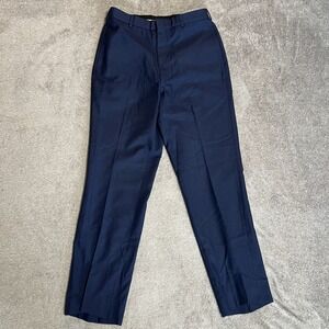 Defense Logistics Agency Pants Mens 32L Dress Uniform Trousers Military Polywool
